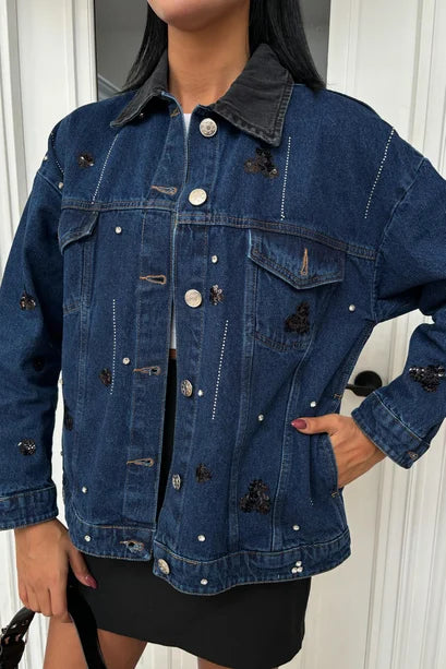 Chaqueta de mezclilla Lucie