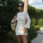 Vestido Mini de Ganchillo Daisy