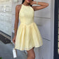 Vestido Mini Tejido Sin Mangas Galezzo