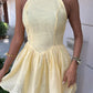 Vestido Mini Tejido Sin Mangas Galezzo