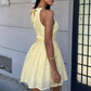 Vestido Mini Tejido Sin Mangas Galezzo