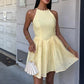 Vestido Mini Tejido Sin Mangas Galezzo