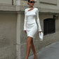 Vestido Mini Lilian con Detalle de Corte
