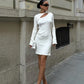 Vestido Mini Lilian con Detalle de Corte