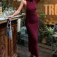 Vestido elegante Alexandrine con detalle de escote