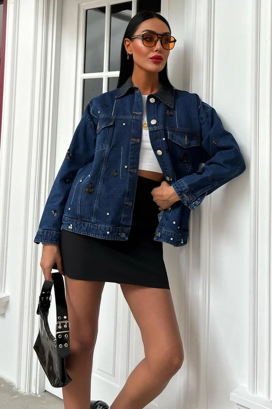 Chaqueta de mezclilla Lucie